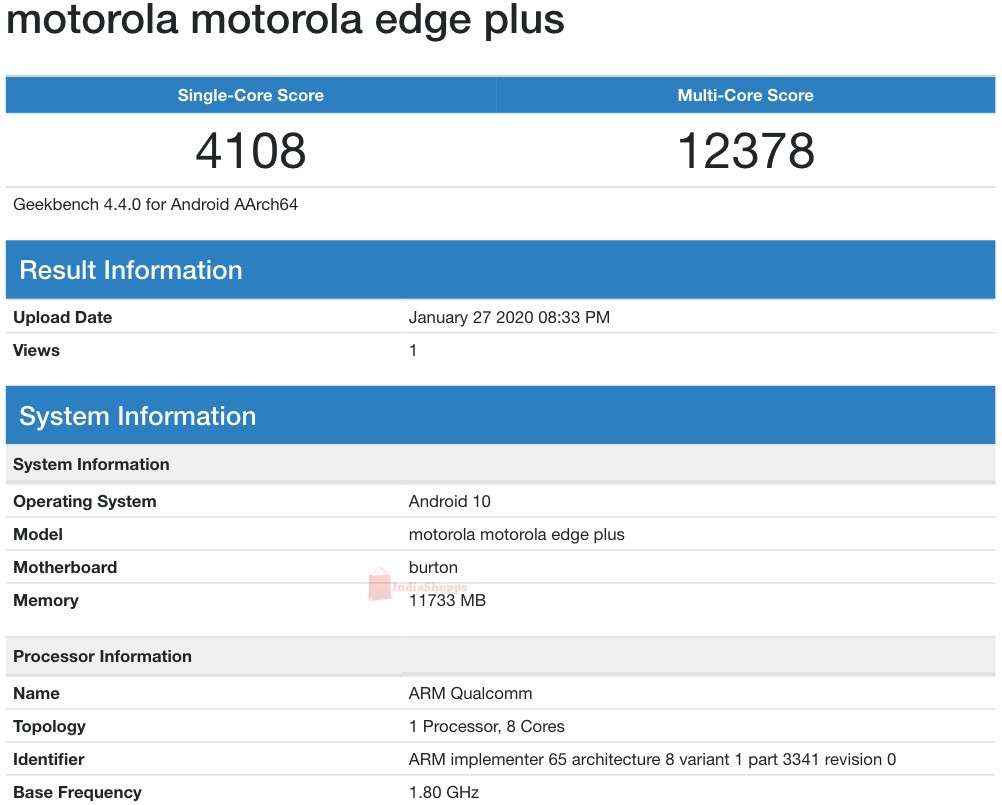 Motorola Edge Plus: Specifications and renders leak ahead of release date